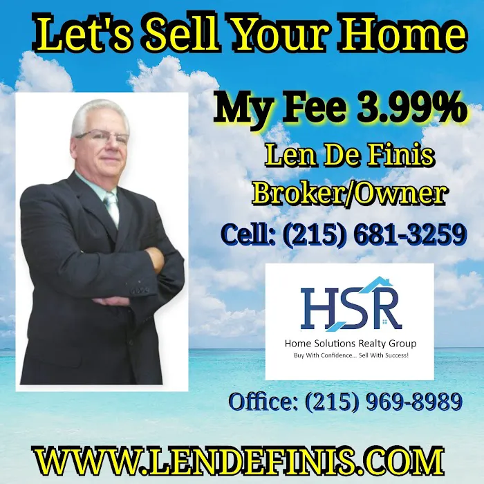 Len DeFinis - Broker/Owner of Home Solutions Realty Group 4